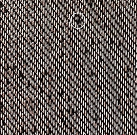 Weaving method of ribbon-like filament double-sided fabric