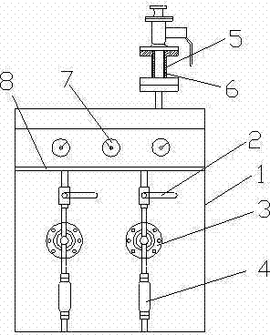 Point valve box