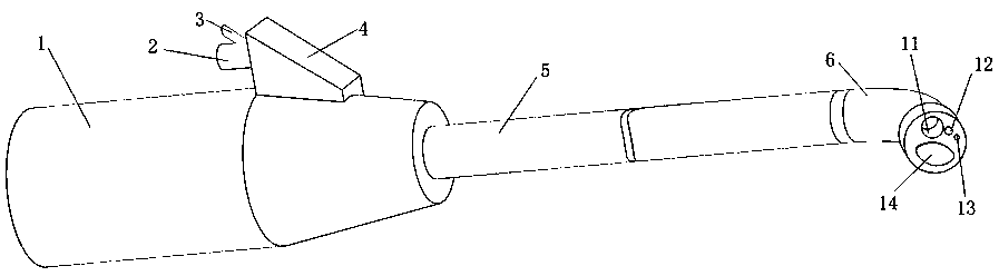 Visible and inflatable suction esophagus heart ultrasonic probe