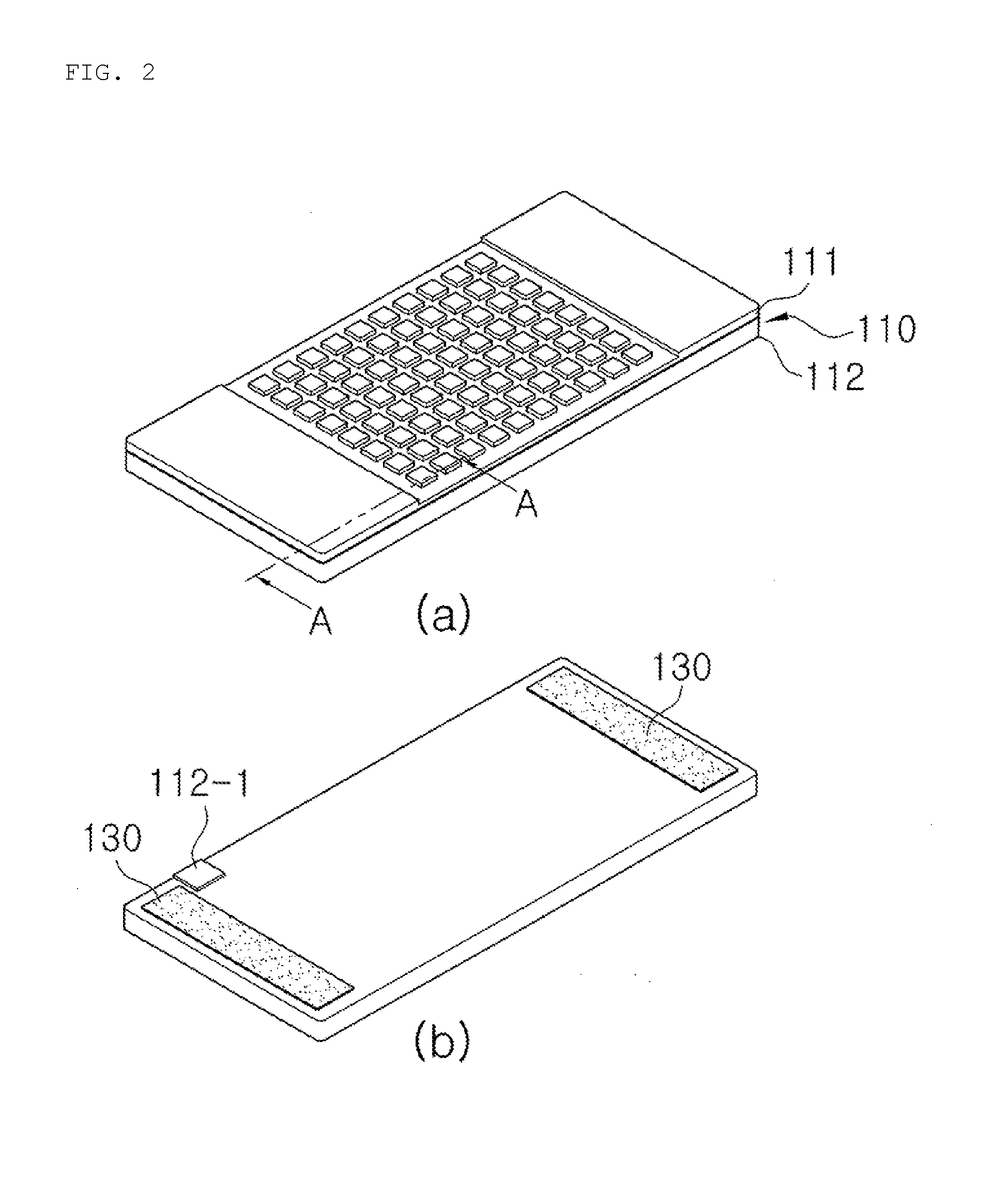 LED pad, method for manufacturing the same and personal treatment apparatus comprising the same