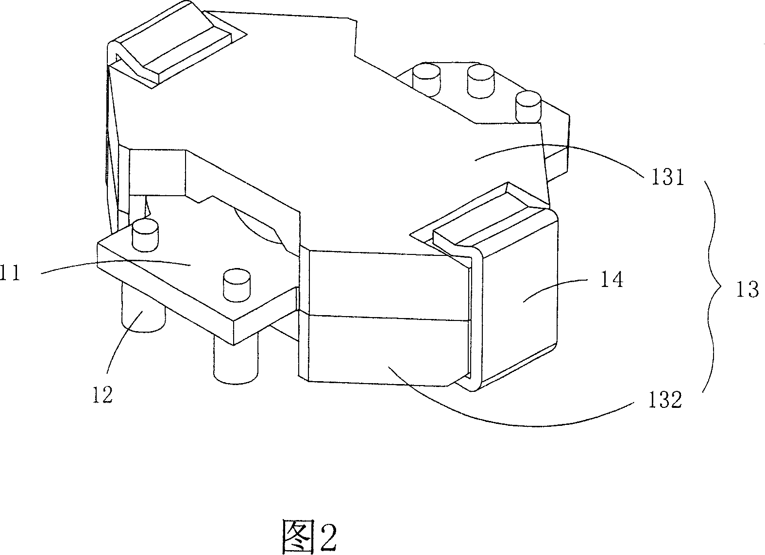 Transformer device structure and manufacture method