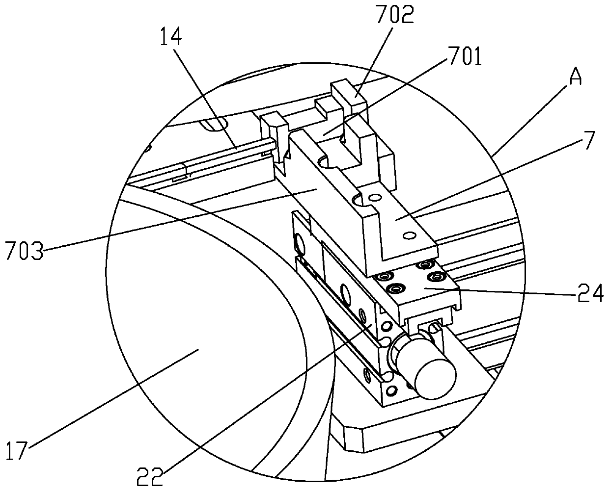 Automatic assembly machine for shell, and workpiece assembly method thereof