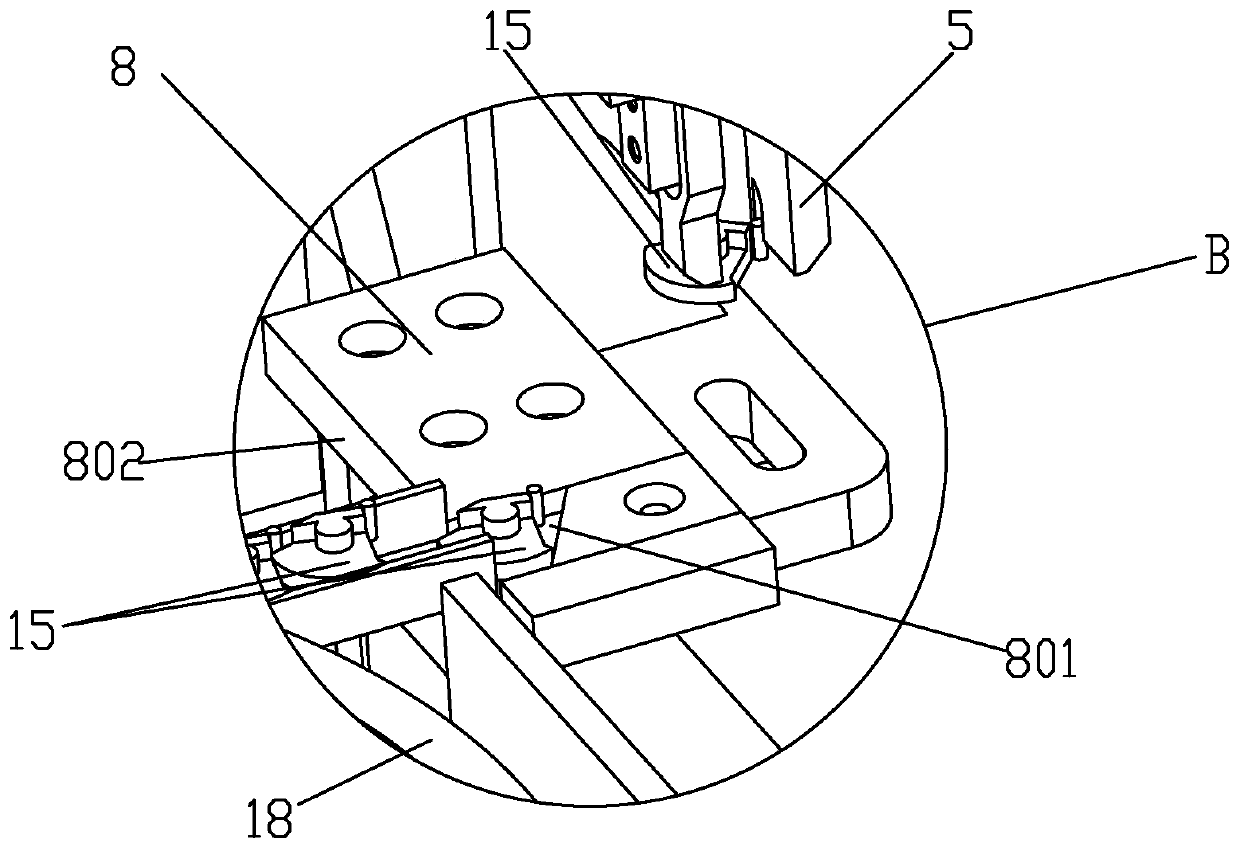 Automatic assembly machine for shell, and workpiece assembly method thereof