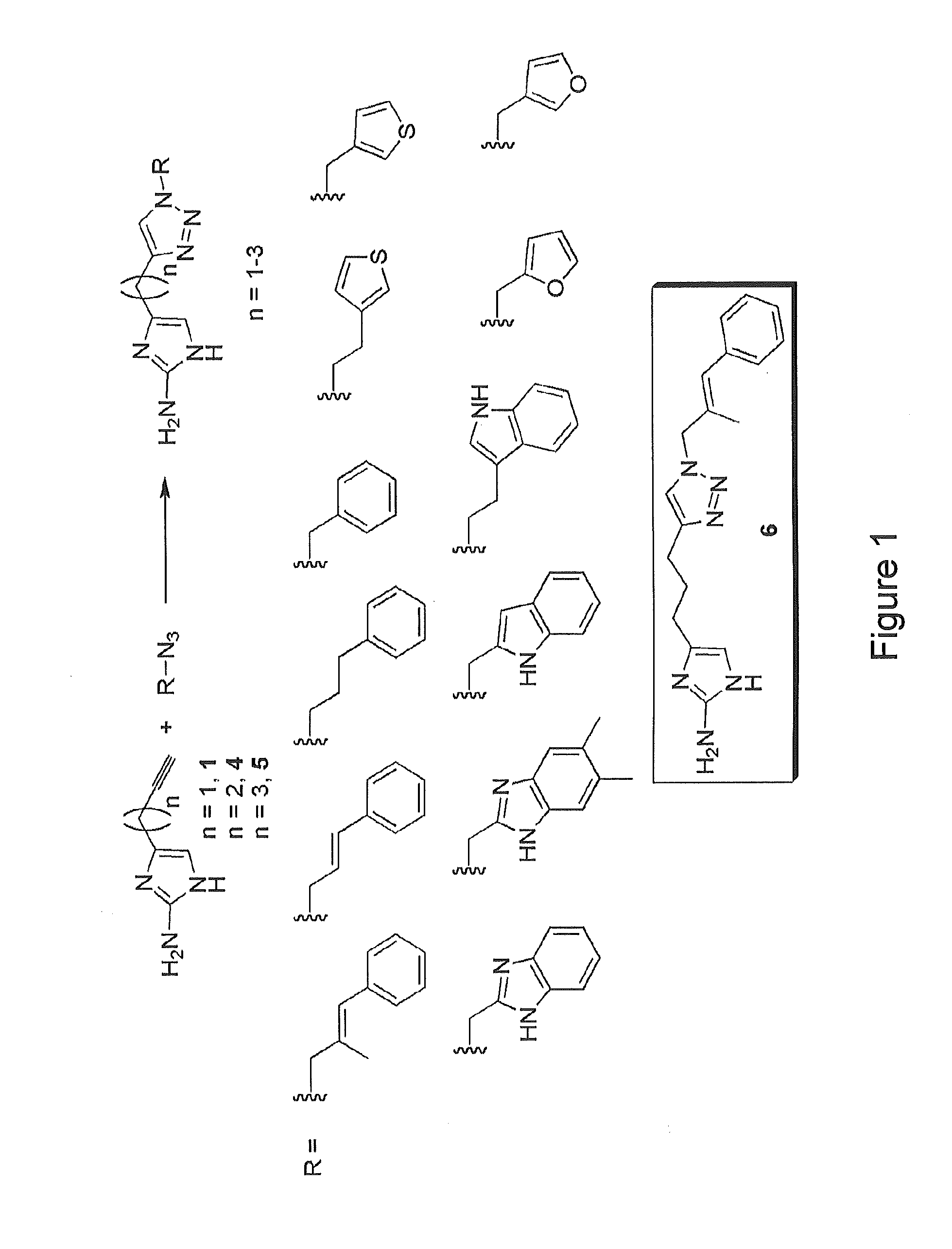 Inhibition and dispersion of biofilms in plants with imidazole-triazole derivatives