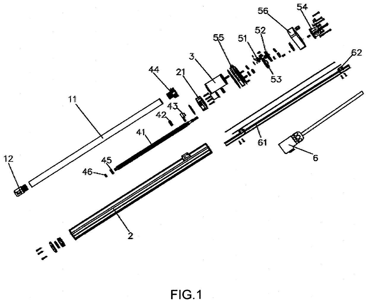 High-efficiency high-thrust electric linear actuator for solar panel