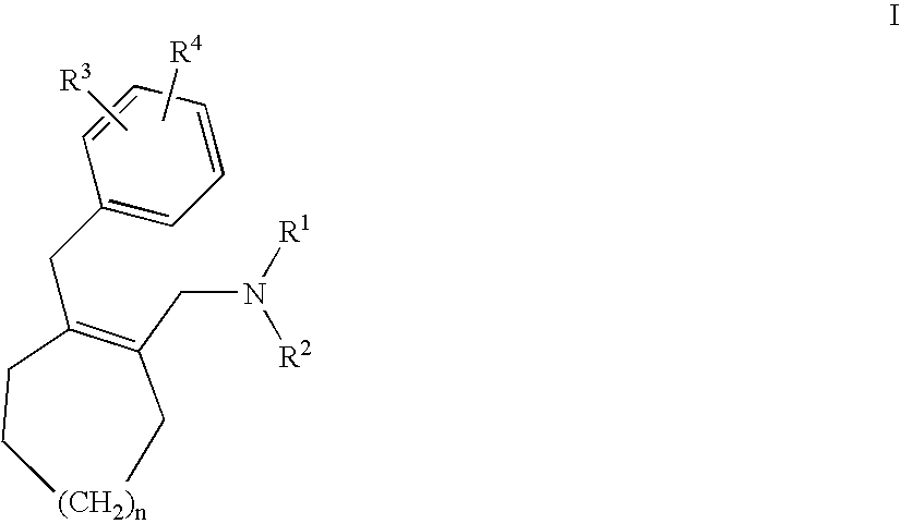 Substituted amino compounds as 5-HT/NA uptake inhibitors