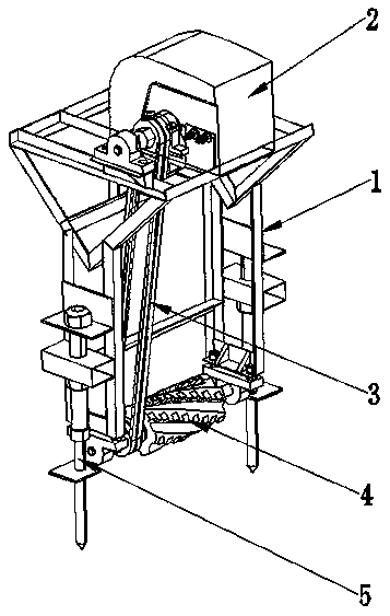 Stump crushing method and stump crusher