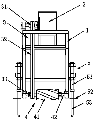 Stump crushing method and stump crusher