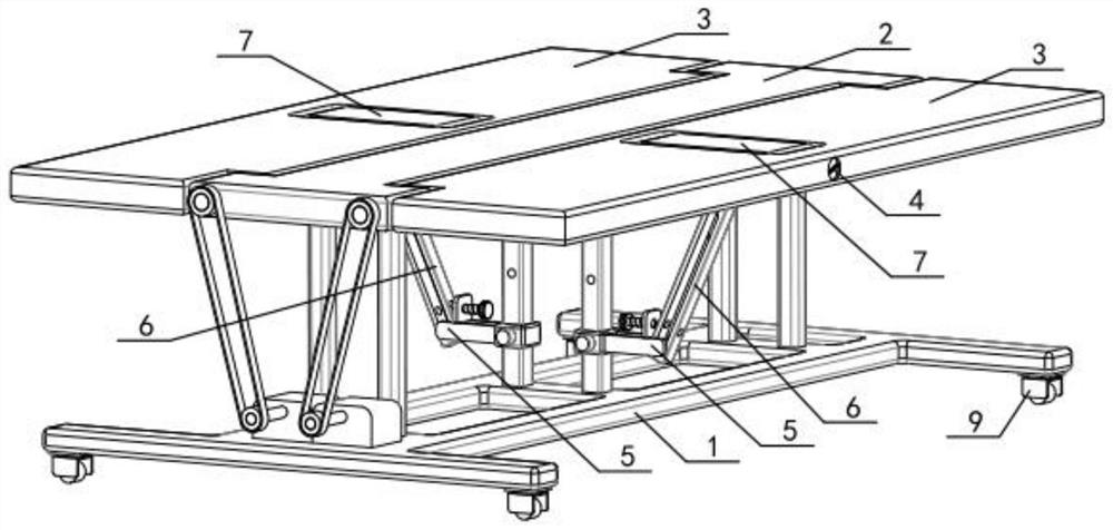 An intelligent medical nursing bed