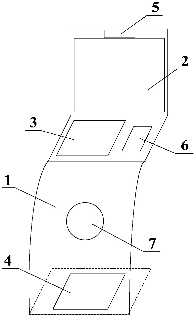 A remote iris recognition device