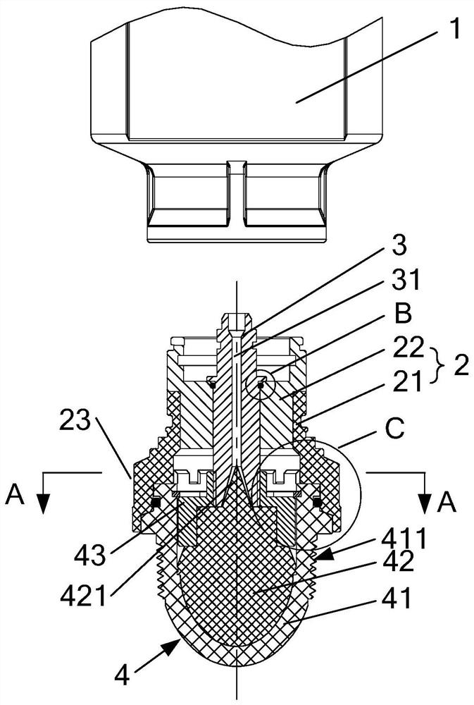 Radar level meter