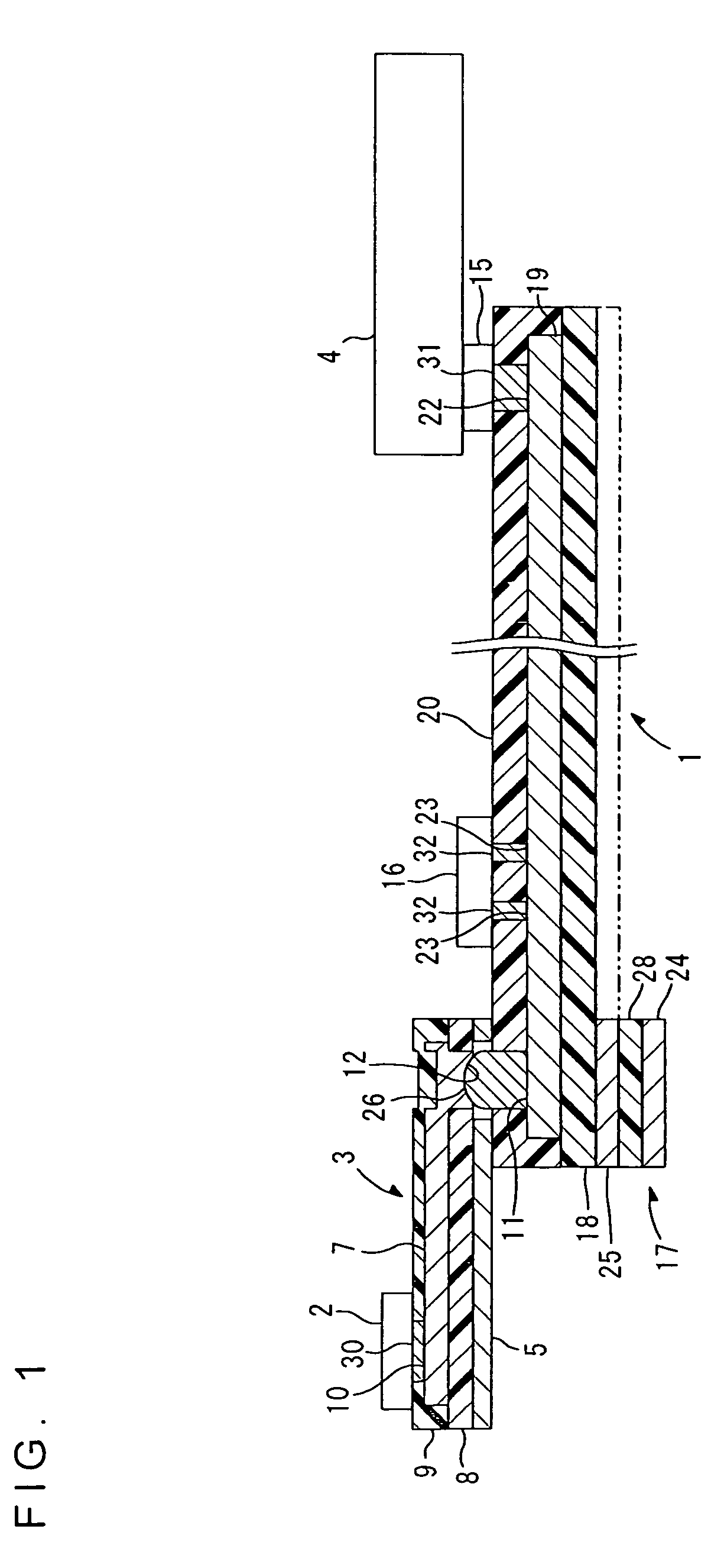 Wired circuit board for controlling characteristic impedances of a connection terminal