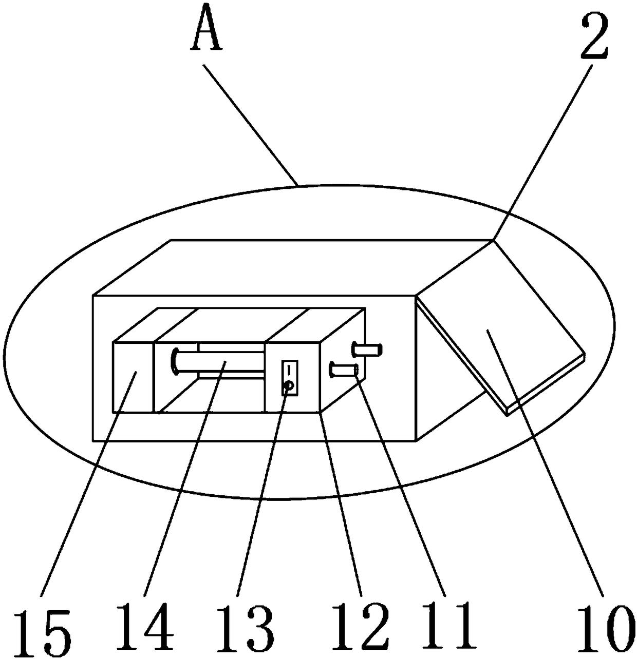 High-efficiency sweeping robot