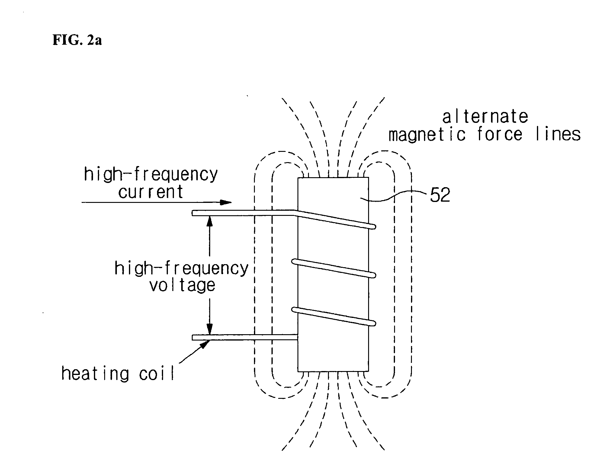 Apparatus for mass production of carbon nanotubes using high-frequency heating furnace