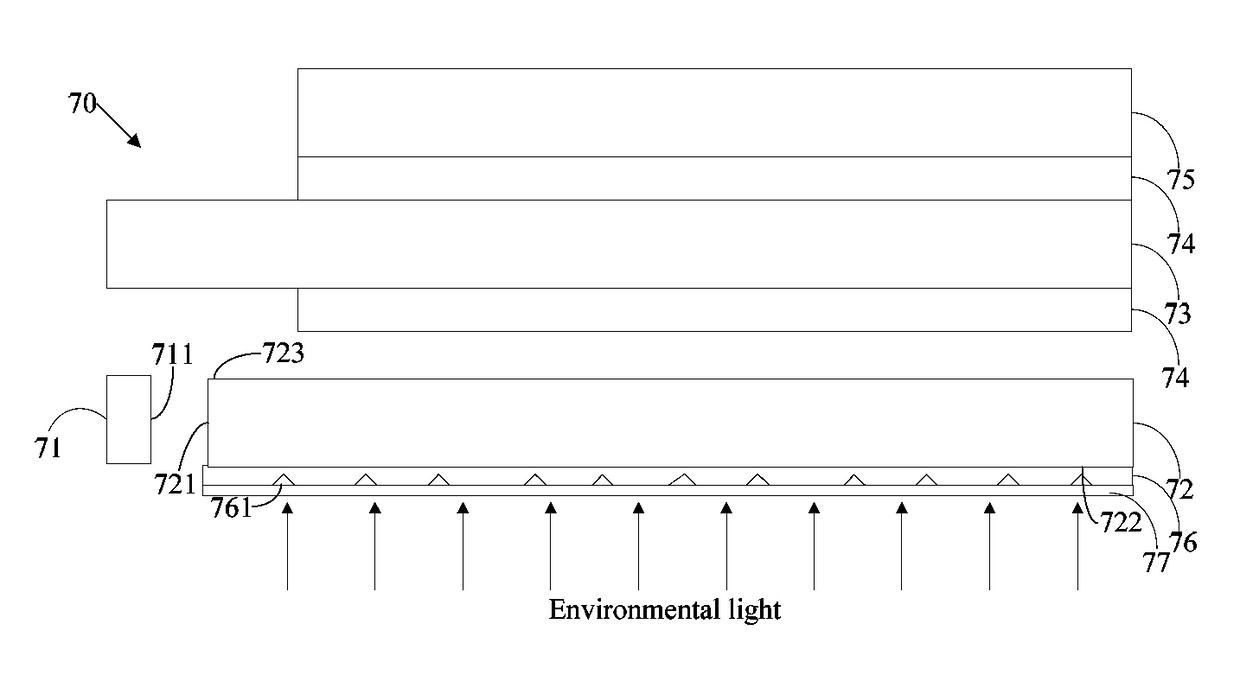 Transparent display device