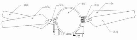 Vector coaxial handheld holder integrated unmanned aerial vehicle and intelligent system thereof