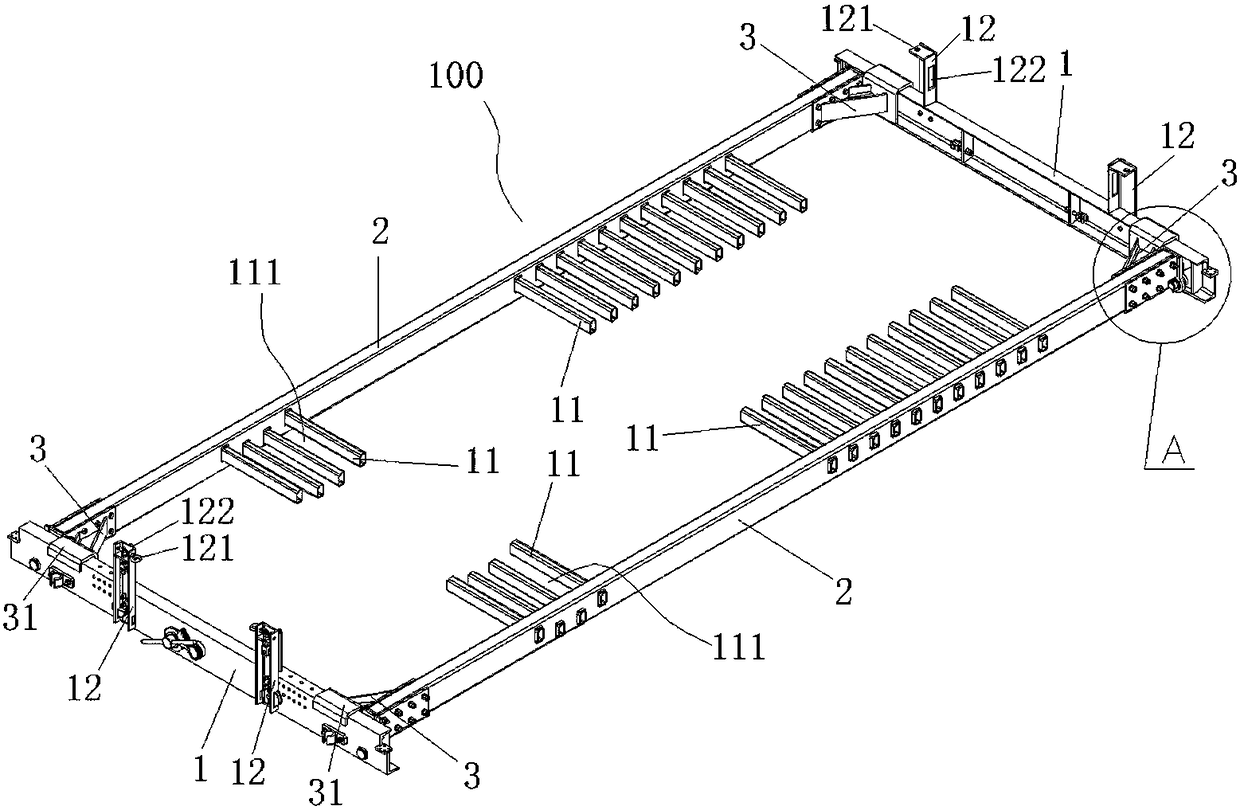 A car grabbing device applied to three-dimensional parking