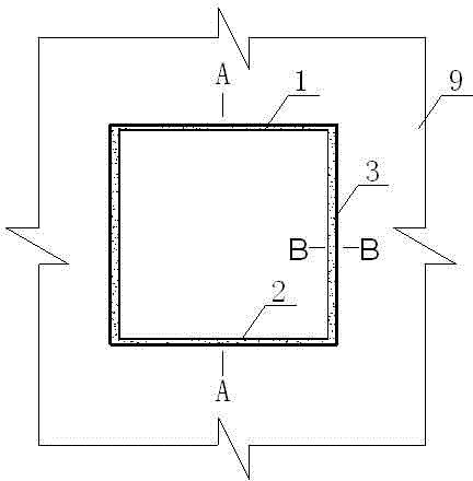 Assembling integrated type window frame for steel structure, and construction method of assembling integrated type window frame