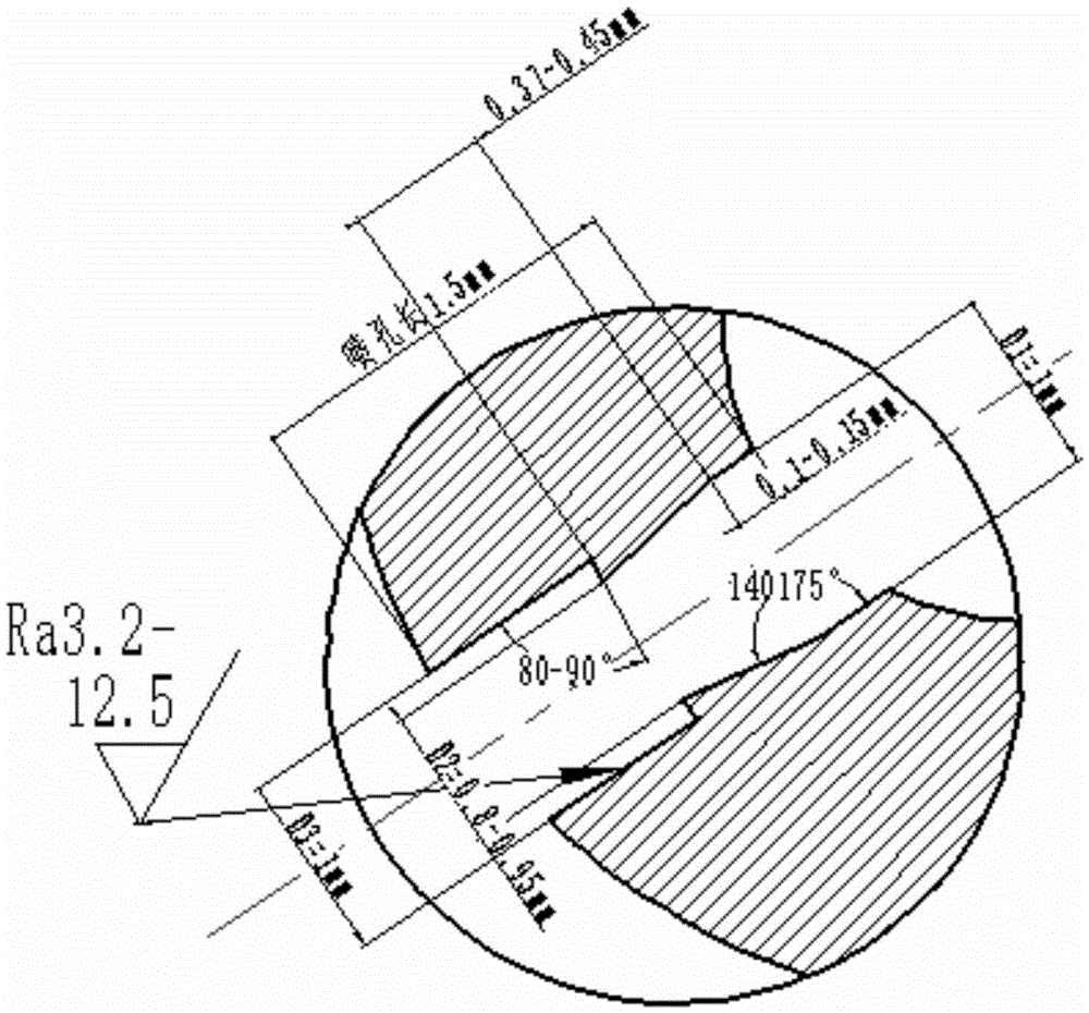 Method for achieving pre-mixing burning through cavitation jet strengthening