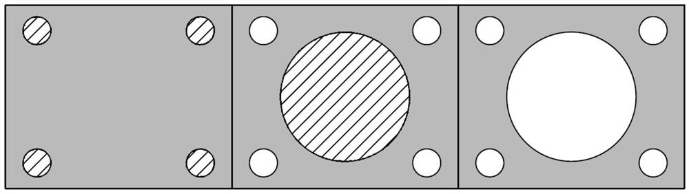 Low-noise stamping die and method