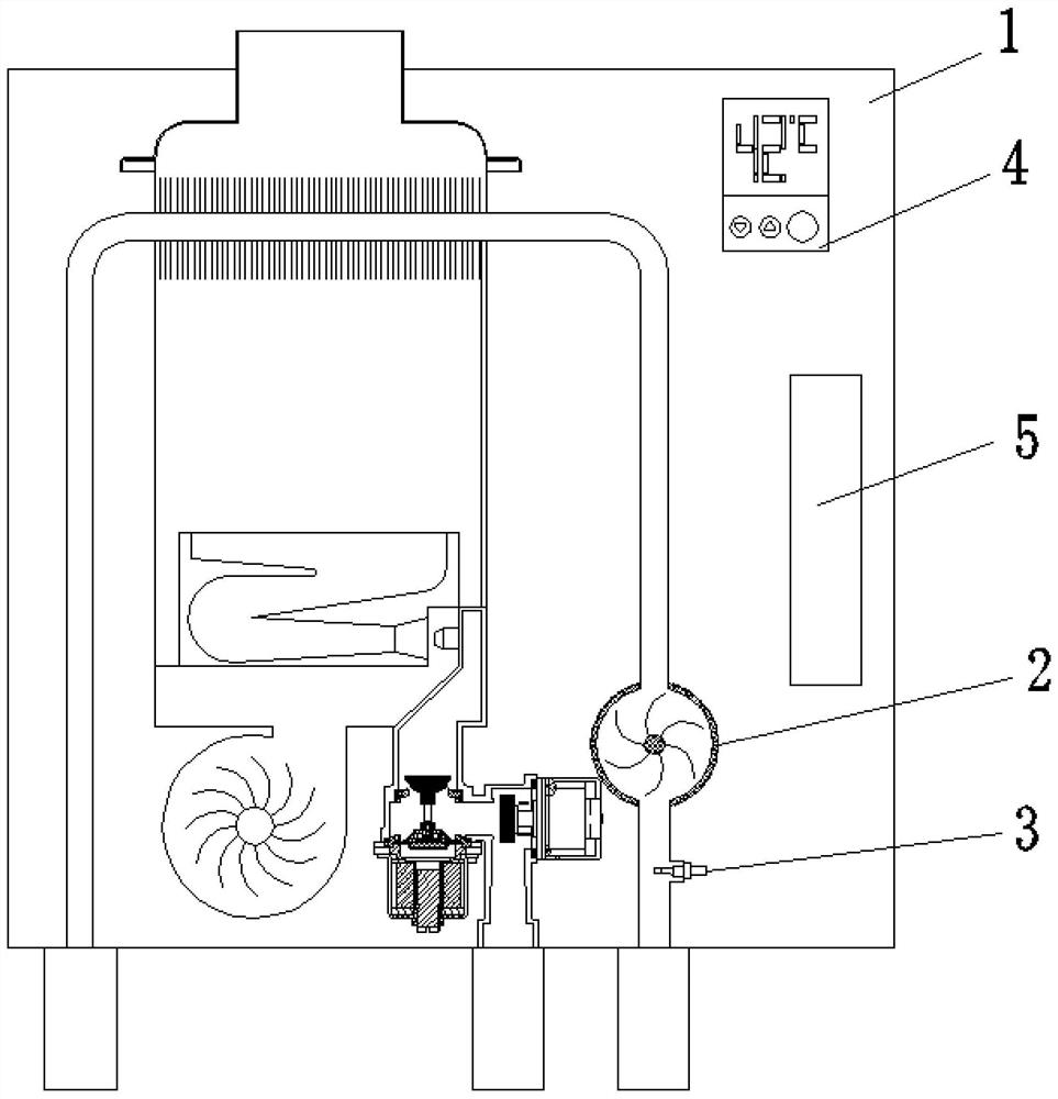 Preheating control method of gas water heater, and gas water heater