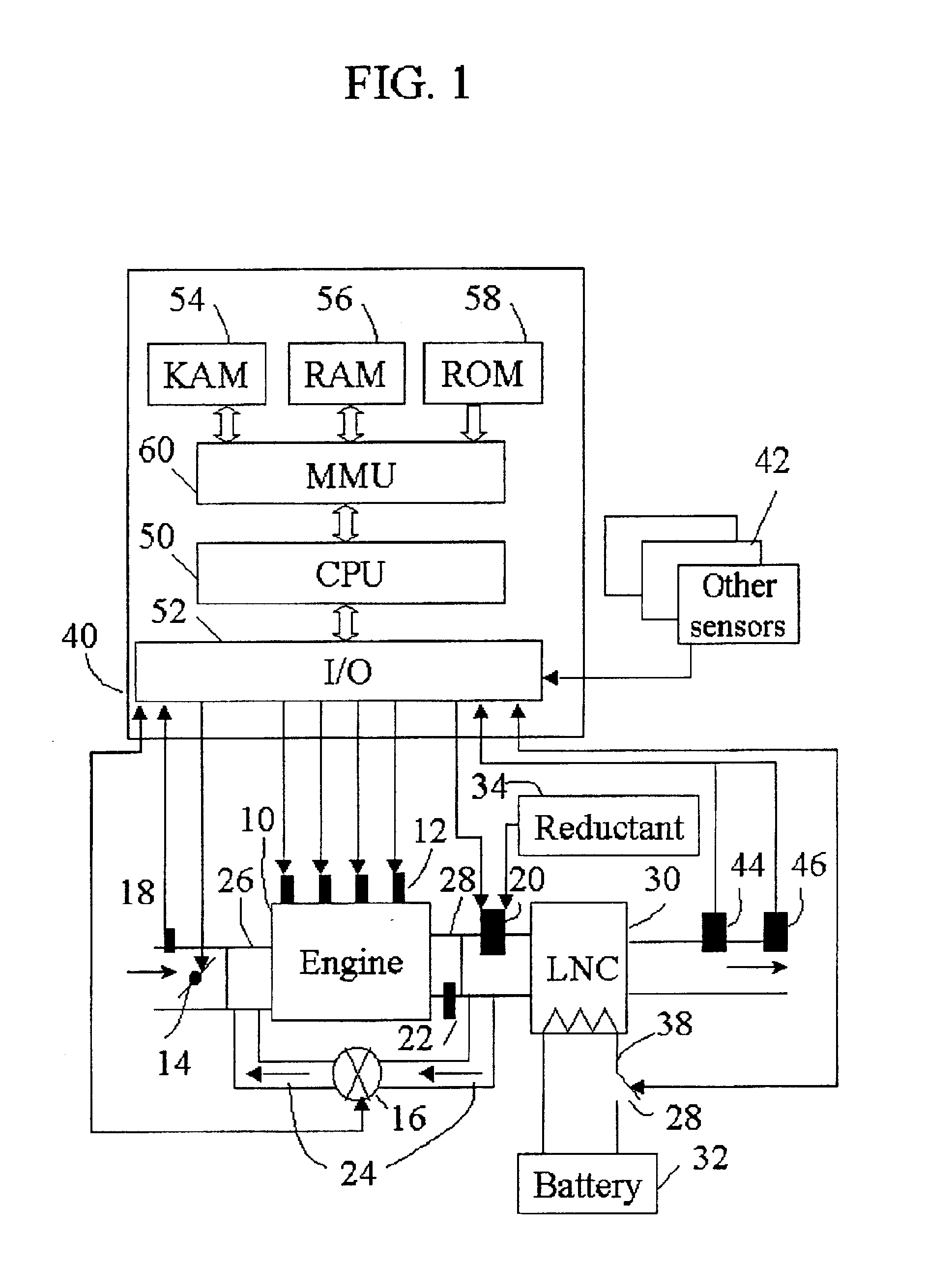 High efficiency conversion of nitrogen oxides in an exhaust aftertreatment device at low temperature