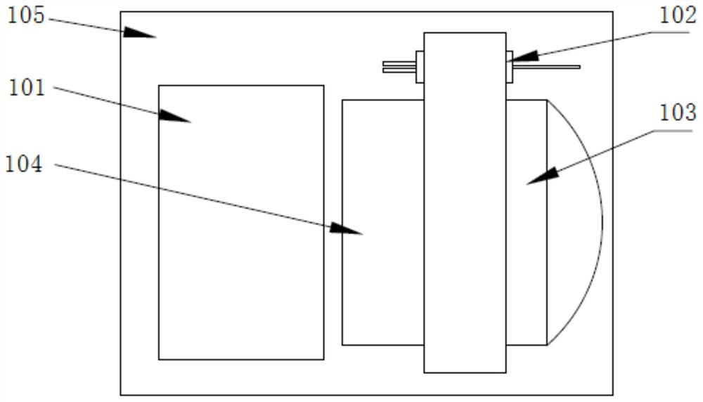 Wireless secret communication system and method based on opto-acoustic phenomenon