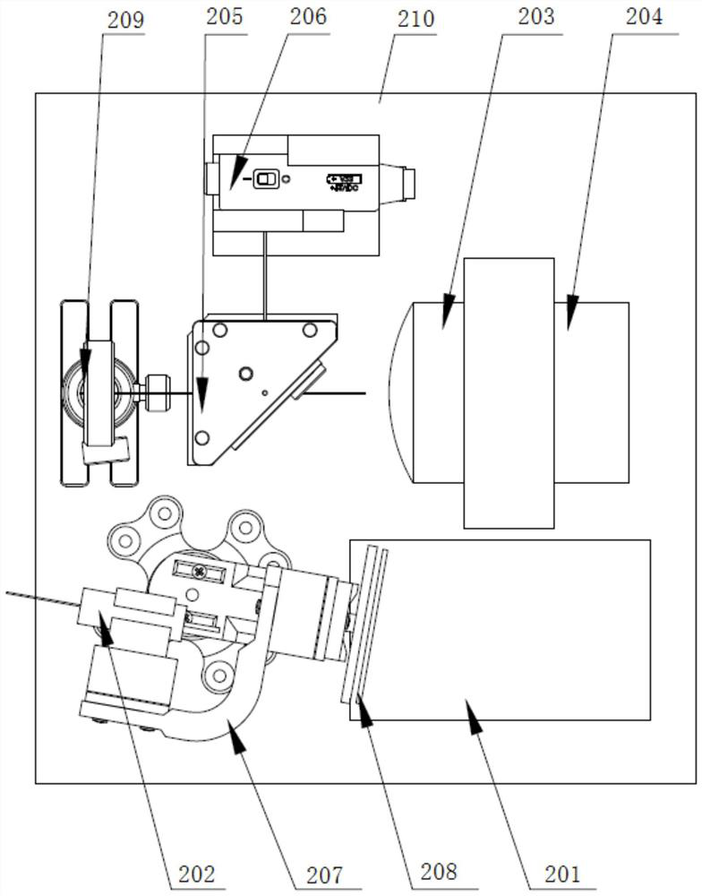 Wireless secret communication system and method based on opto-acoustic phenomenon