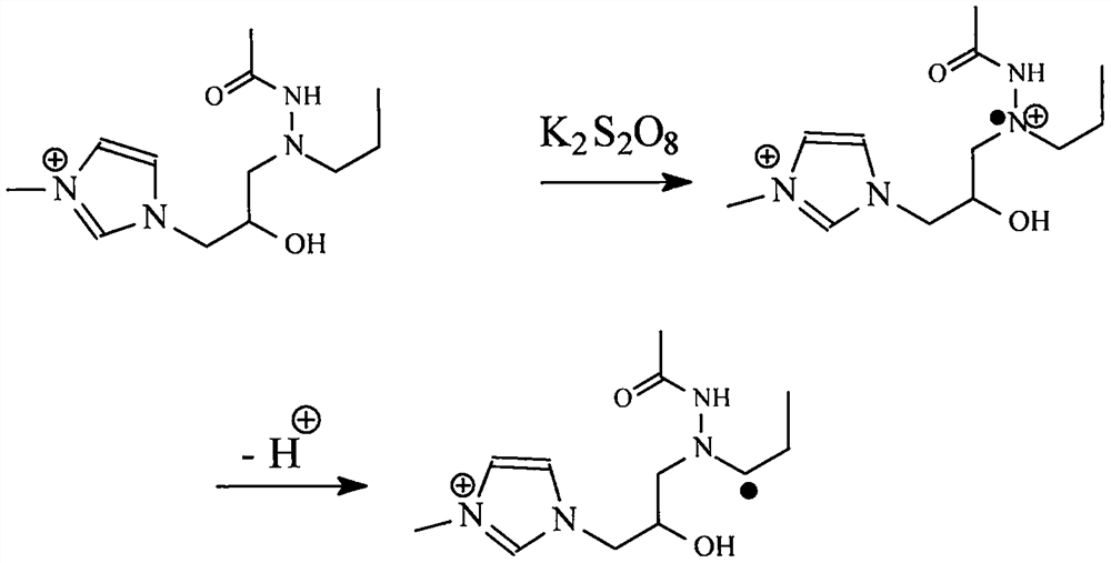 A kind of laurylhydrazide dication initiator and its preparation and use method
