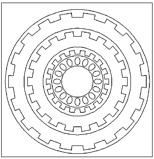 A preparation method of a high-performance high-speed permanent magnet synchronous motor iron core