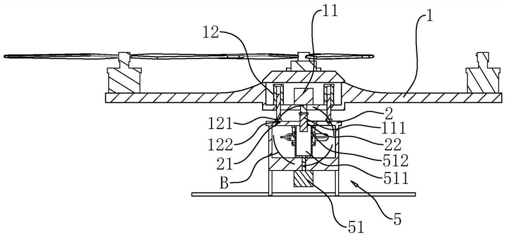 Multi-rotor unmanned aerial vehicle based on 5G communication module