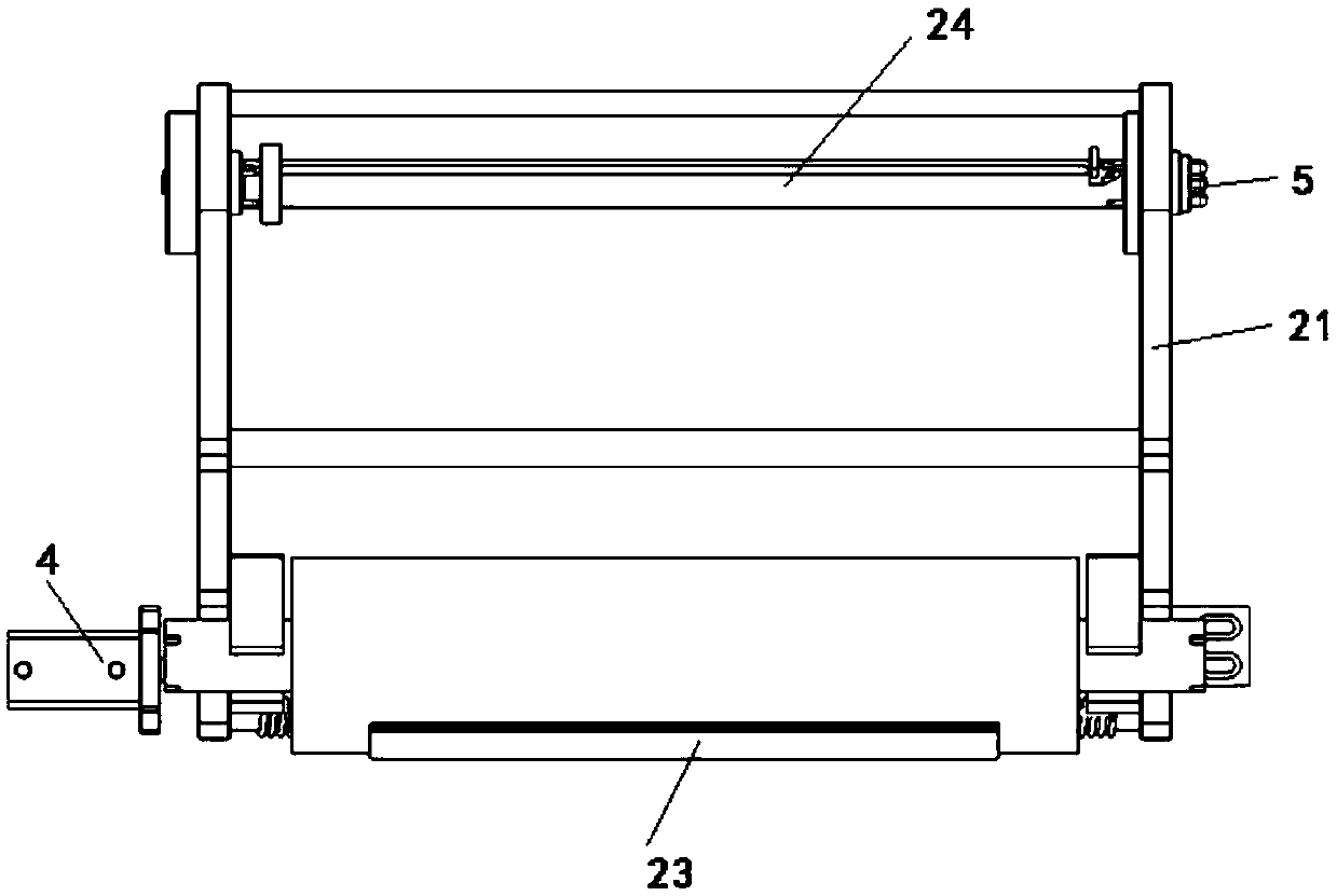 Quick-replacing device and method for cleaning paper