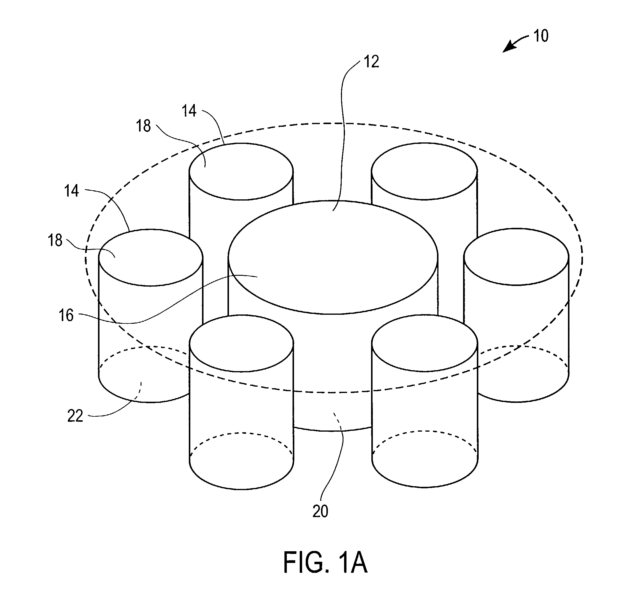 Magnetic array implant