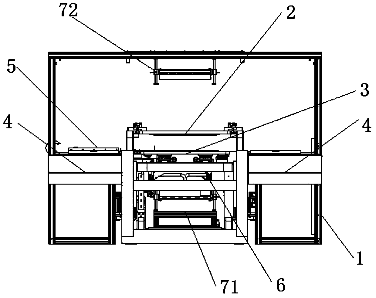 High-precision full-automatic double-side exposure machine