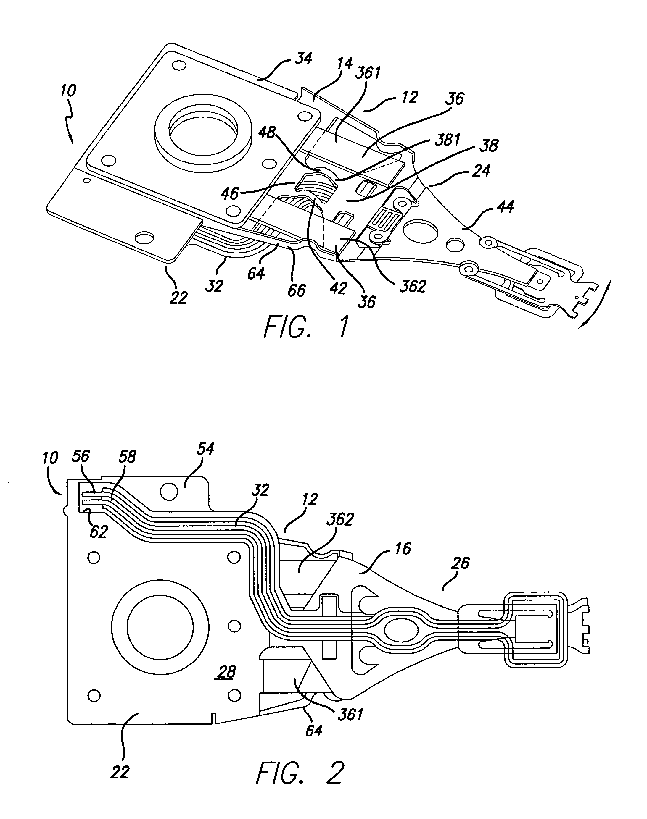 High stroke sensitivity suspension with laminate load beam for additive laminated and other interconnect support