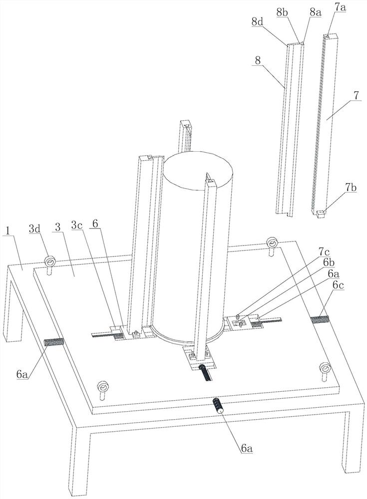 Flaskless pouring manufacturing method of thin-wall revolving body aluminum alloy casting