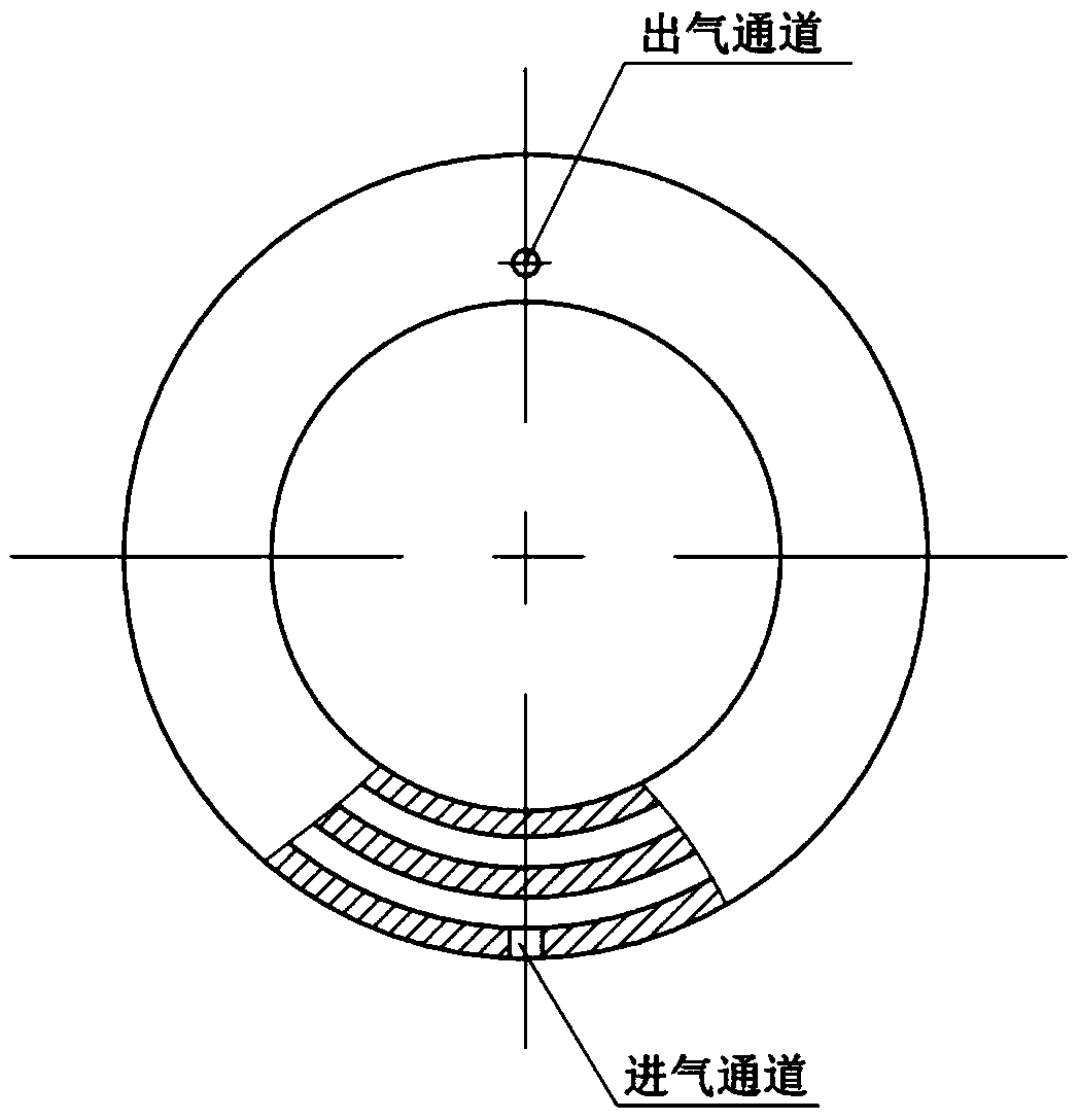 Ventilation type air cooling magnetic liquid sealing device