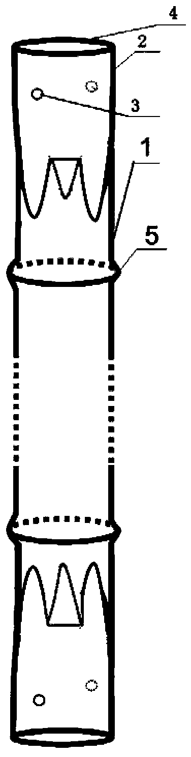 Preparation method of fence pole