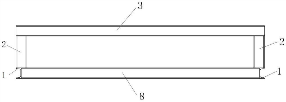 Large cable drum base and manufacturing method thereof