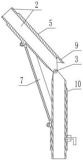 Deformable mechanical arm for high-voltage grounding rod