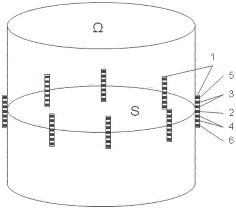 Focused type electric impedance tomography signal detection system