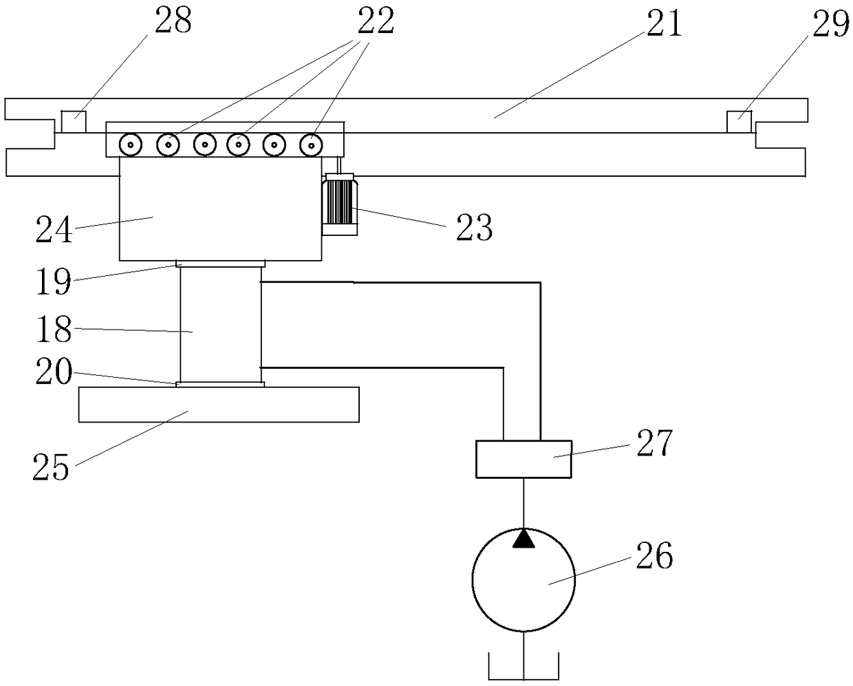 Carbon fiber polyamide prepreg preparation device and preparation method thereof