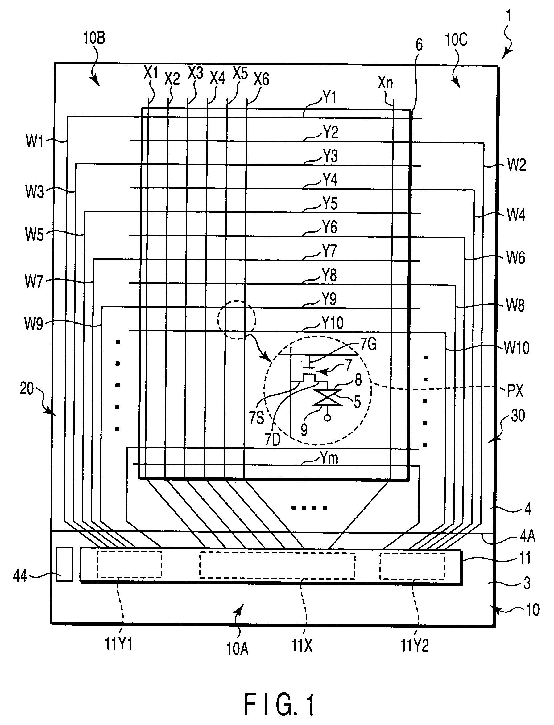 Display device, inspection method for display device, and inspection device for display device