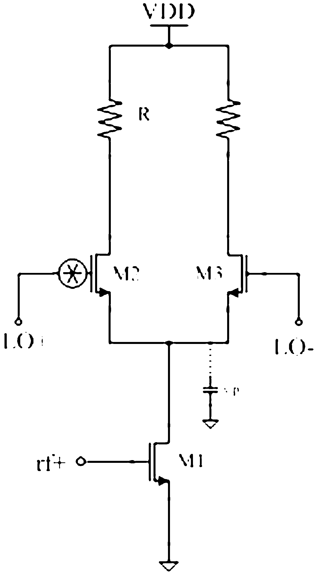 Method capable of improving low-frequency flicker noise and high-gain characteristic and active mixer