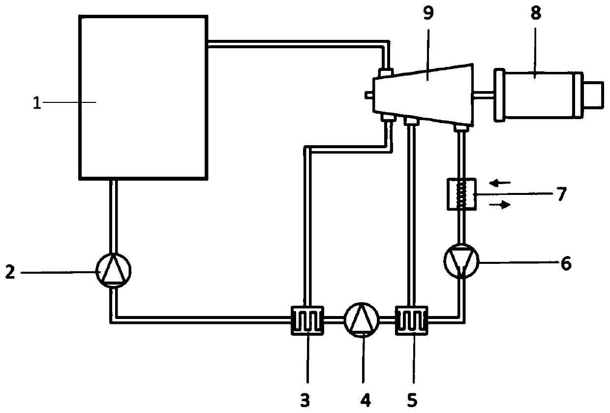 Steam cycle generator with solar heat collector and spiral heat regenerator