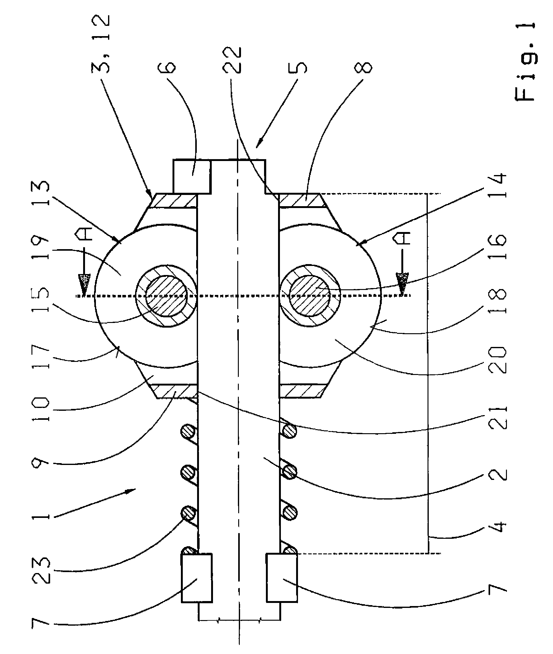 Actuating element for the parking lock of a transmission and parking lock for a transmission