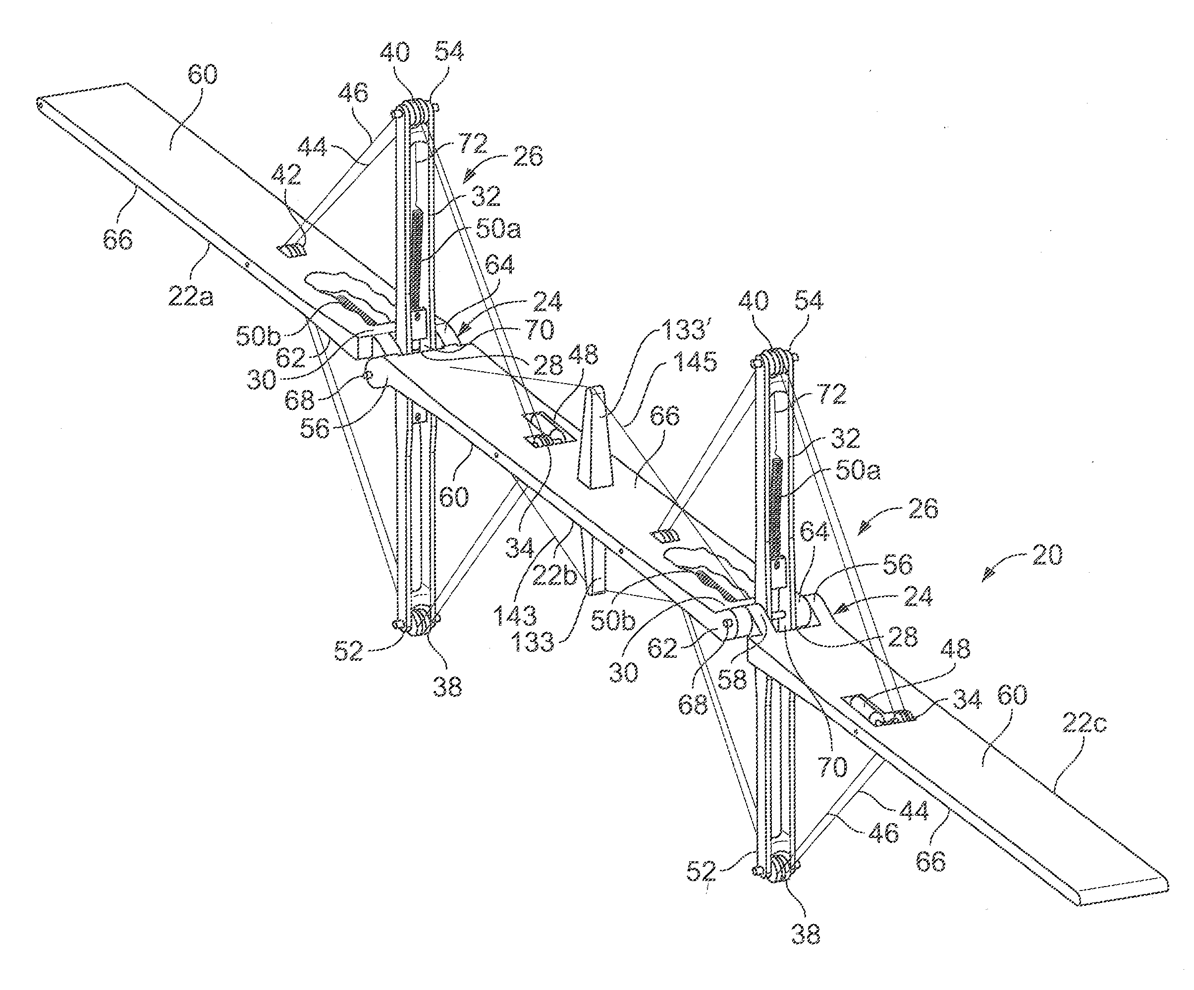 Tension Stiffened and Tendon Actuated Manipulator and a Hinge for Use Therein