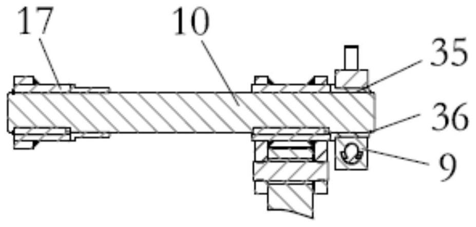 Aluminum rod hot shear mechanism with high stability