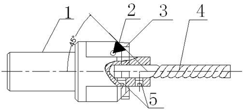 Reaming tool special for valve seat of cylinder cover of multi-cylinder diesel engine