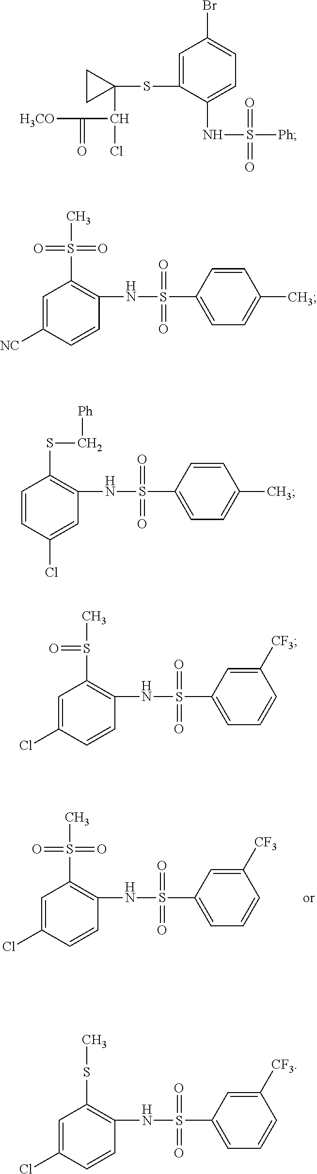 Sulfur derivatives as chemokine receptor modulators